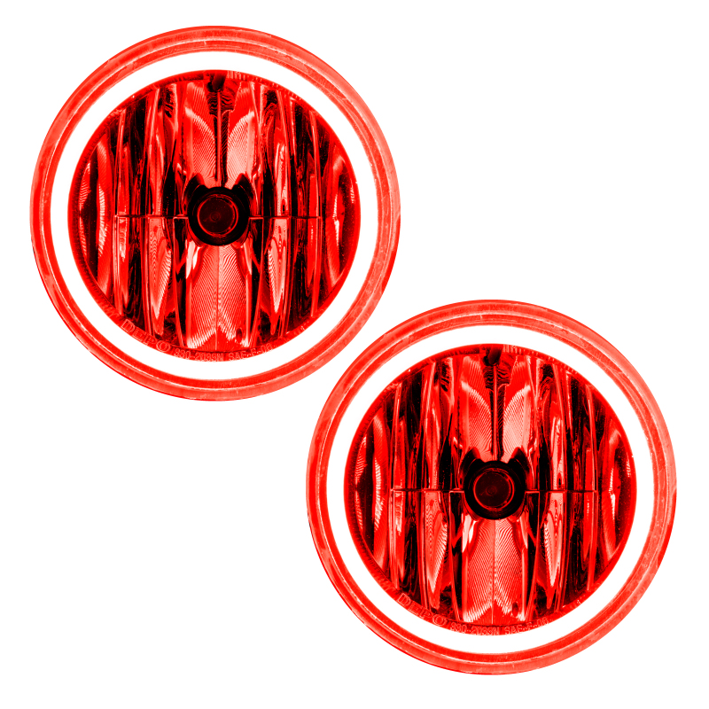 Ford F-150 Fog Light Halo Kit - ORACLE Lighting - Red - `06-`14